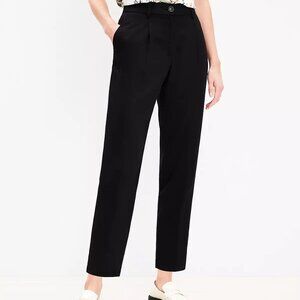 LOFT Emory Taper Pants Black 4R